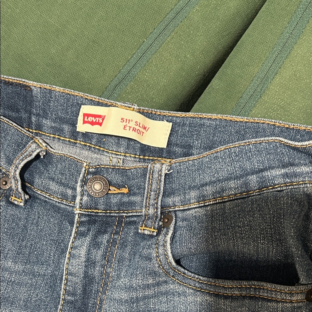 Levi's  Denim 511 Slim Jeans size 12
